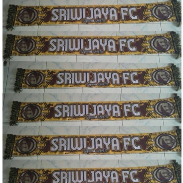 scraf syal SRIWIJAYA FC X SQUAD 2018