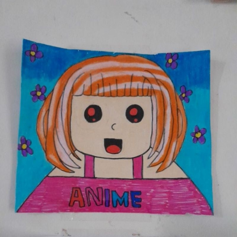 

Gambar hasil karya anak SD