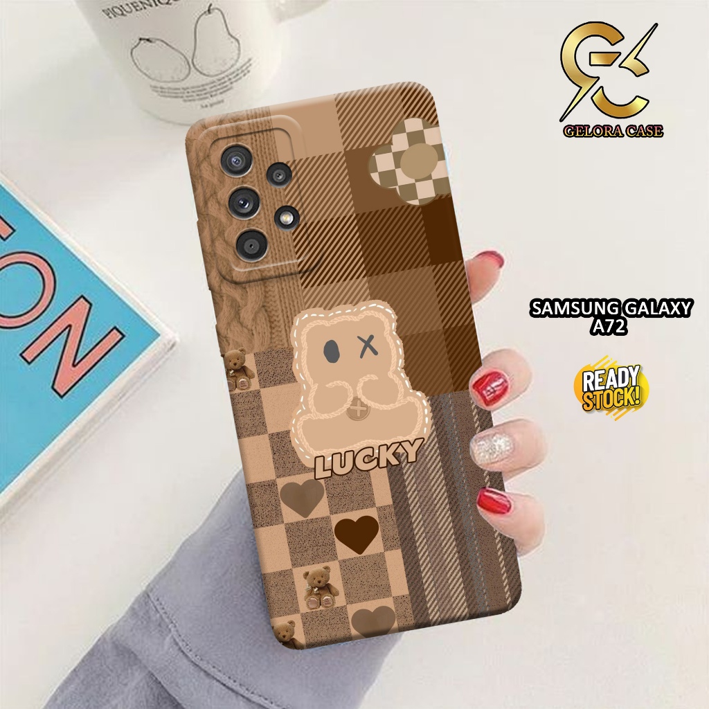 Softcase Samsung Galaxy A72 4G 2021 - geloracase - Casing  Samsung Galaxy A72 4G 2021 - Motif case l