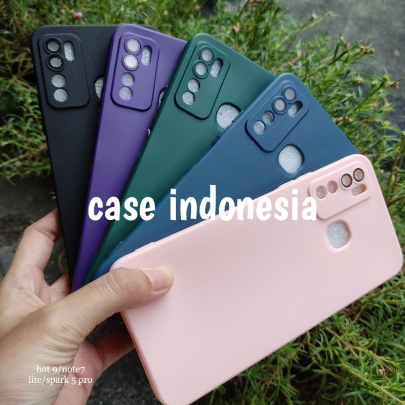 Soft Case Silikon Case Pro Lensa Tecno Spark 5 Pro