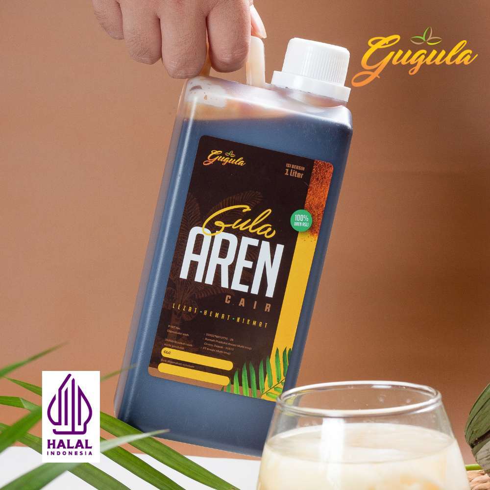 

Gugula Gula Aren Cair 1 Liter, Premium dan Halal