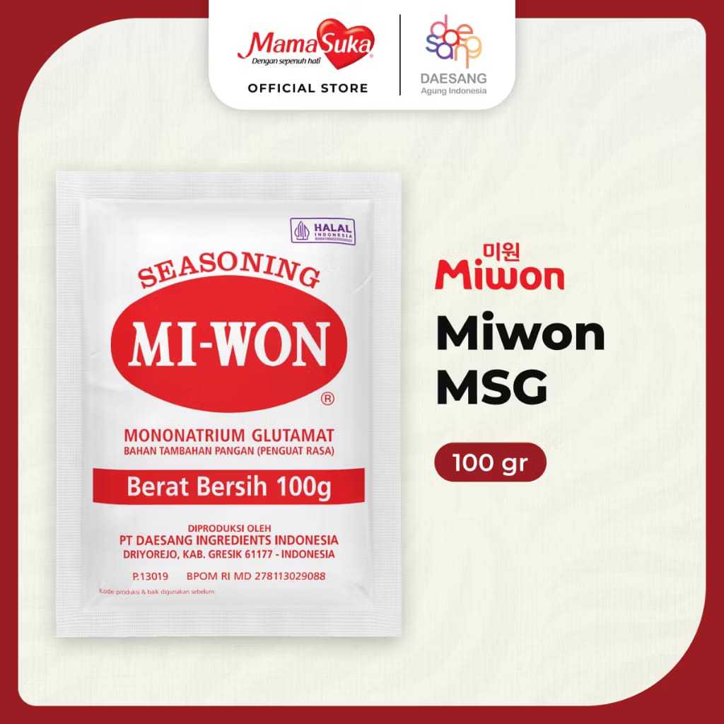 

Miwon Vetsin MSG 100 gr