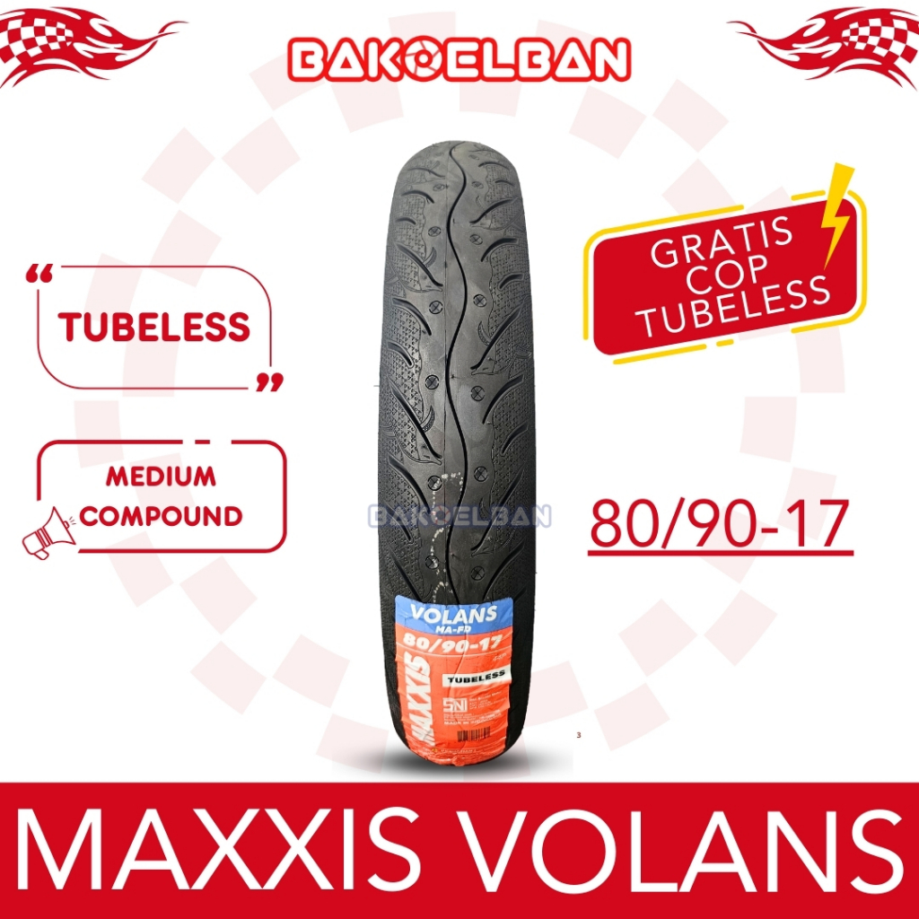 BAN MOTOR MAXXIS VOLANS 80/90-17