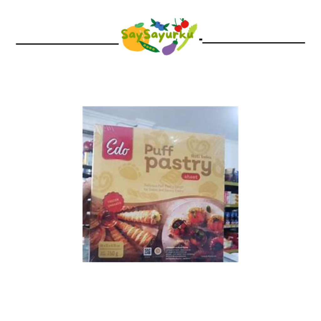 

DIAMOND EDO PUFF PASTRY SHEET 750GR