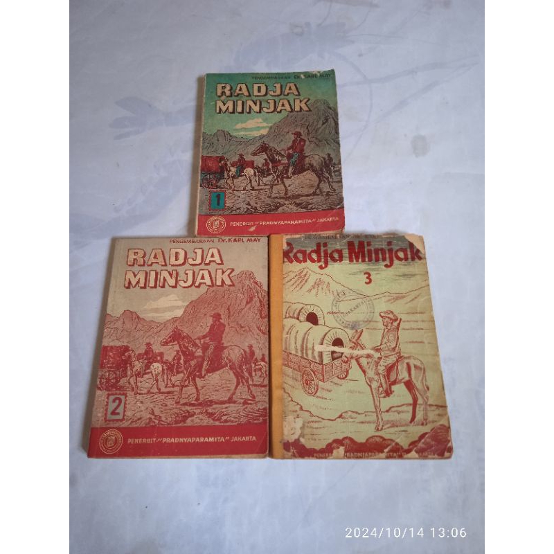 novel pengembaraan Dr Karl May - Radja minjak jilid 1-3 tamat