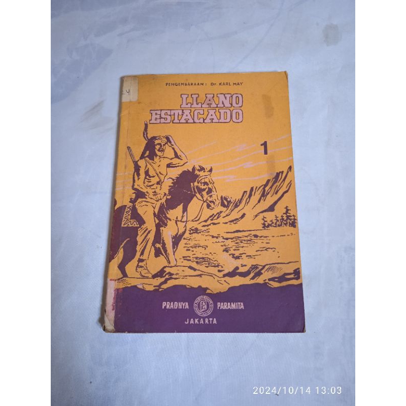 novel pengembaraan Dr Karl May - LLANO ESTACADO jilid 1