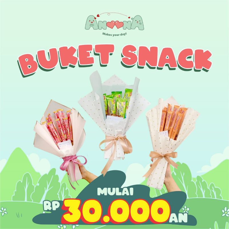 

Bucket Snack Bisa Request Custom