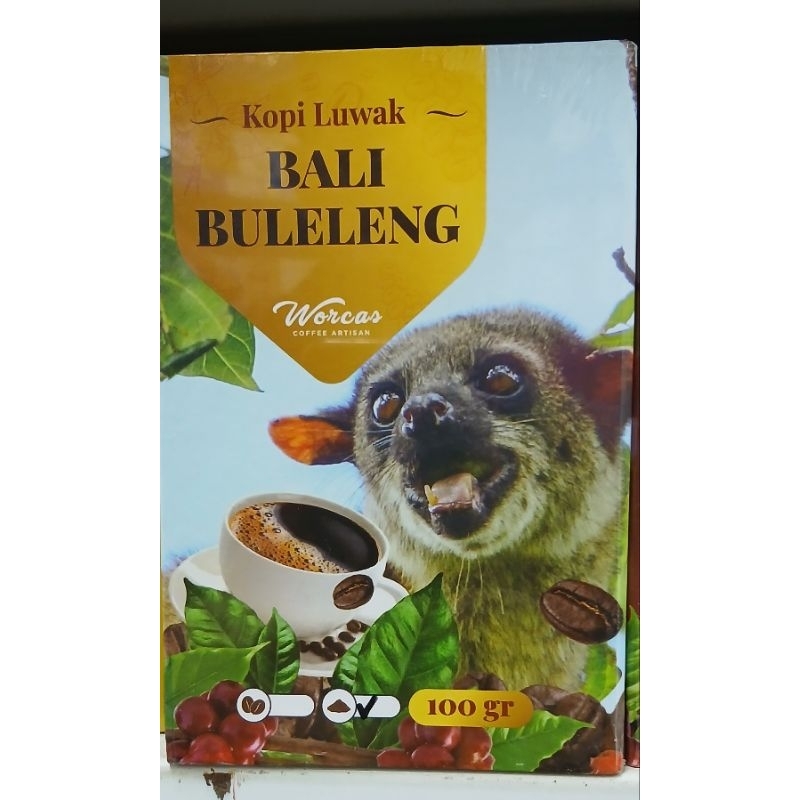

Kopi Luwak Bali Buleleng Box WORCAS Pure Kopi Luwak Bali Buleleng Box 100g - HM.