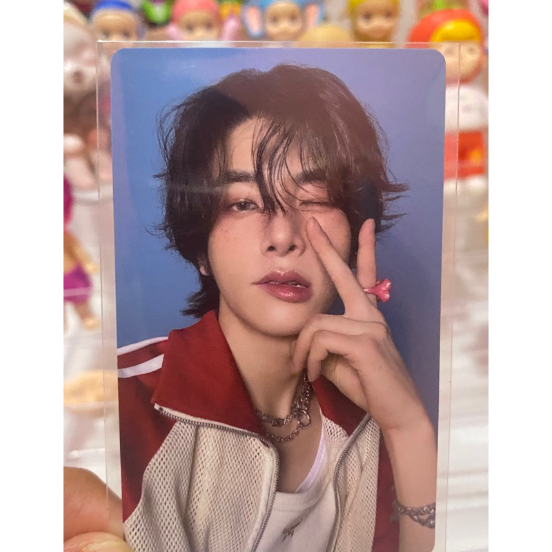 OFFICIAL PC photocard album romance untold r:u enhypen jake bite lips gigit bibir inceptio (BACA DES