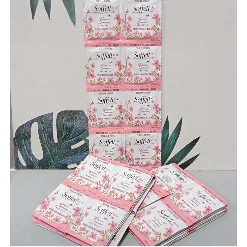 Soffel sachet isi 24 / Soffel / Soffel penolak nyamuk sachet isi 2r