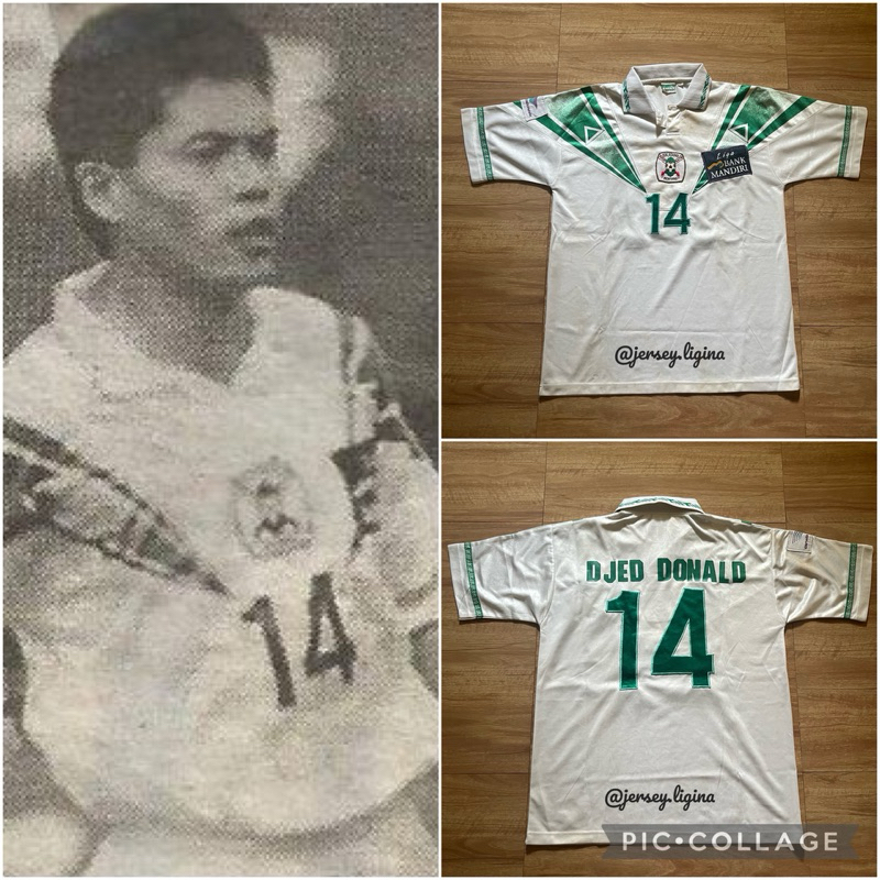 Jersey Matchworn PKT Bontang 2001 Original