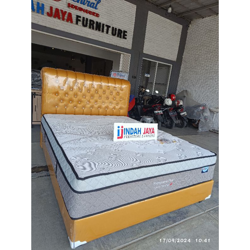 Set springbed central+dipan custom 160