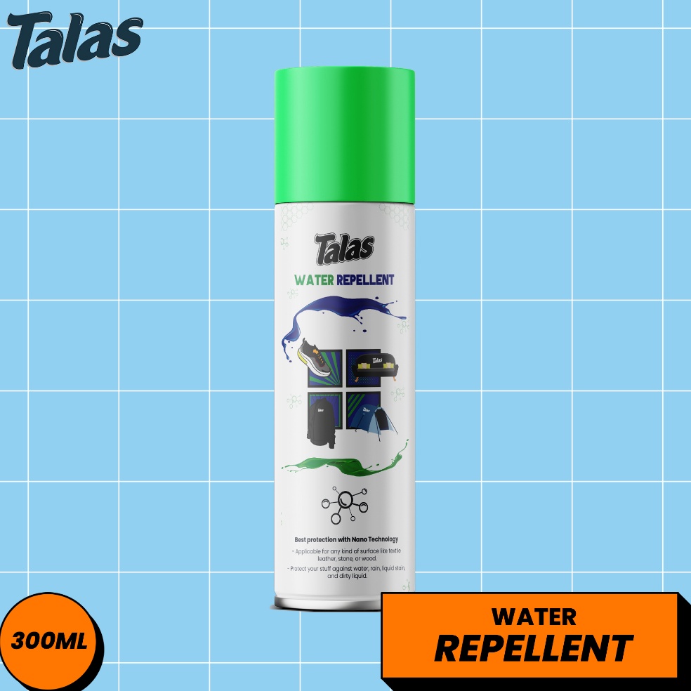KODE T49B Talas Water Repellent 3ml  Spray Anti Air Efek Waterproof Universal Hydrophobic Sepatu Ten