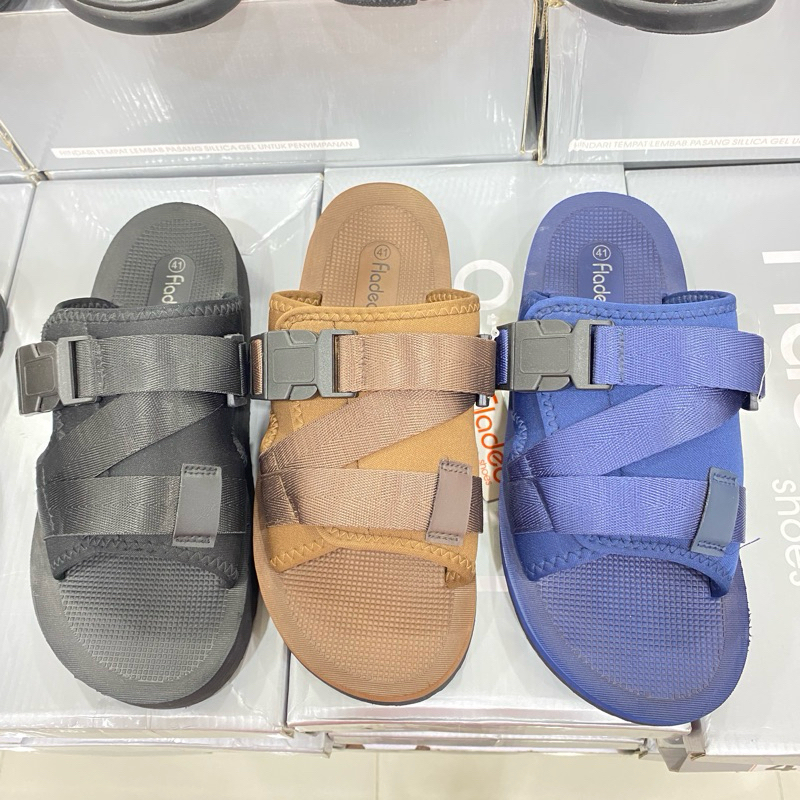 • FLADEO • sandal selop pria / sandal cowok