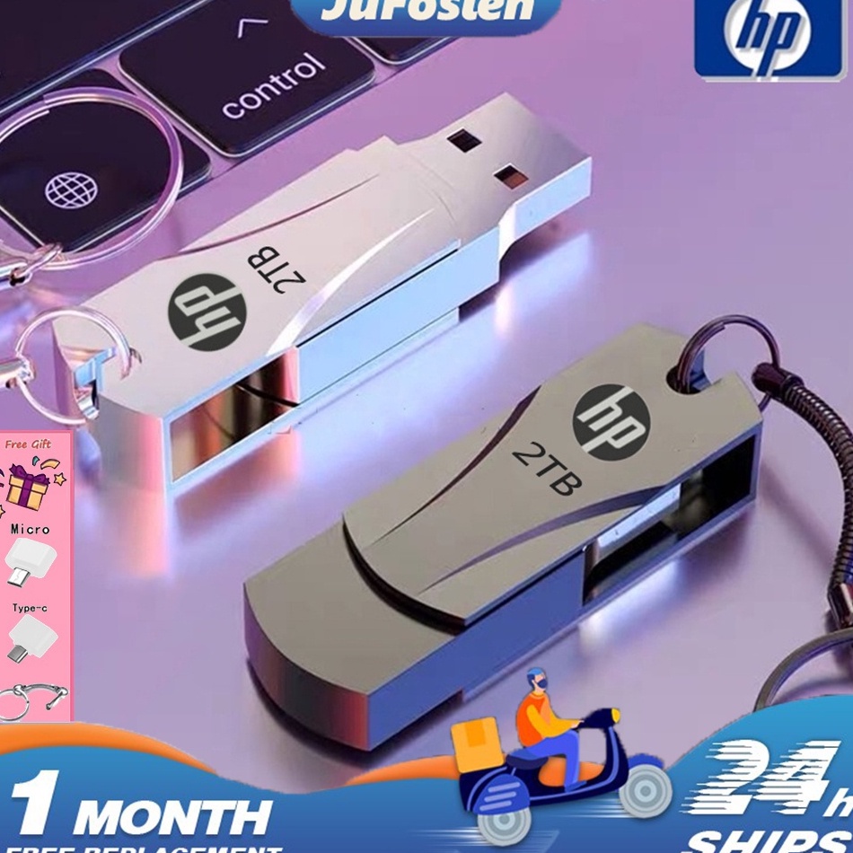 Banyak Diskon HP Flashdisk 2TB Hp Flash Drive Metal Waterproof USB 3 Pen Drive