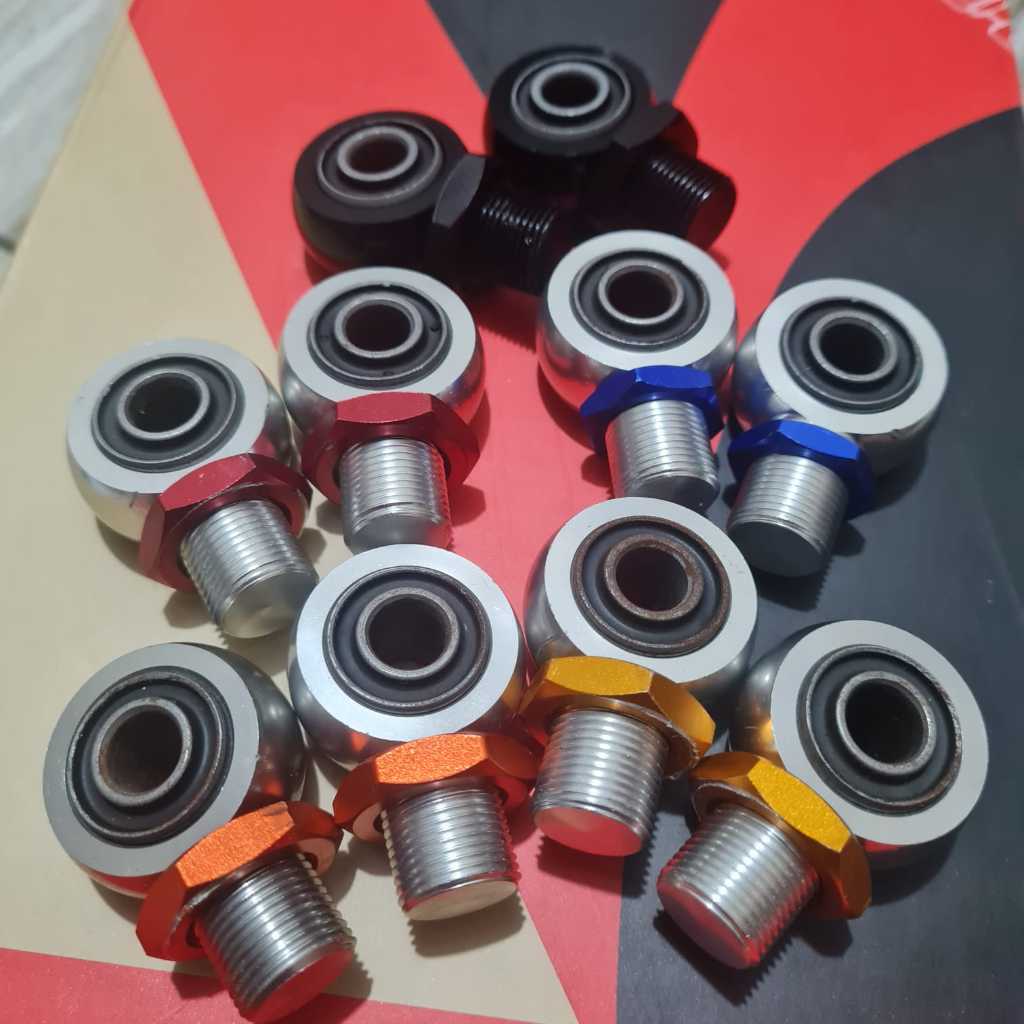 KAKI ANTING MOUNTING DUDUKAN SHOCK DRAT 19 SAMBUNGAN KAKI SHOCK BEBEK MATIC