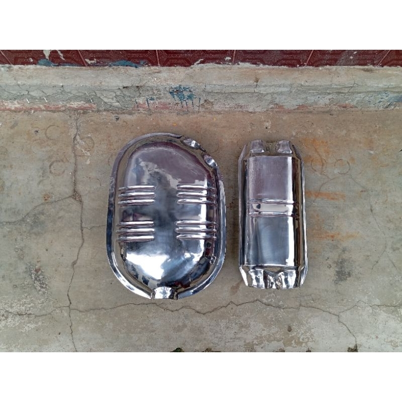 Knalpot Mercedes Benz W124 300, 320 tabung depan dan tabung tengah material stainles steel