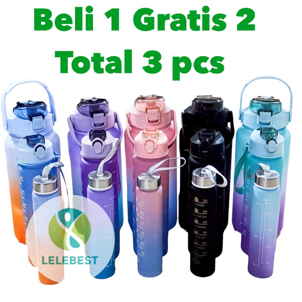 Pasti Bisaa Botol Beranak 2 Liter  1ml  5ml Botol Minum Viral 1 set