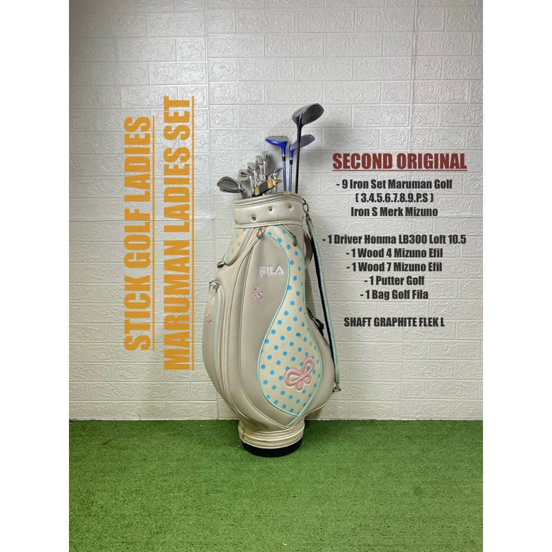 Stick Golf Ladies Maruman Golf Set Ladies - Stick Golf Ladies Second Original