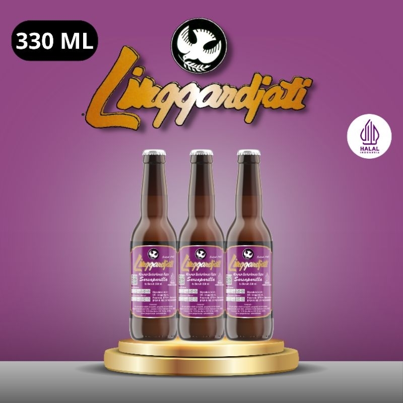 

Limun Linggarjati Sarsaparilla 6 Botol | Minuman Soda Jadul linggardjati 330ml halal termurah