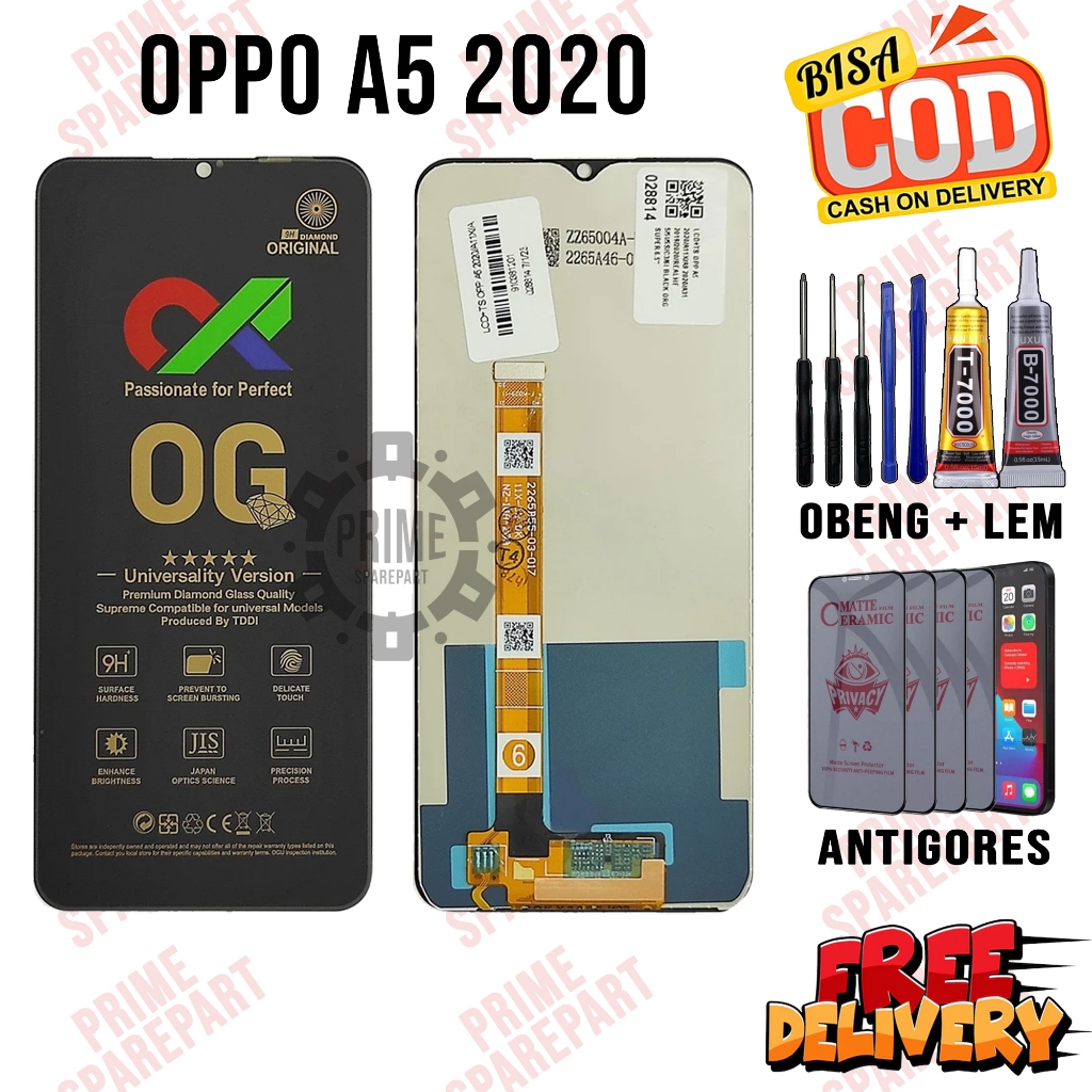Lcd OPPO A5 2020 Original OEM Lcd Touchscreen OPPO A5 2020 Fullset