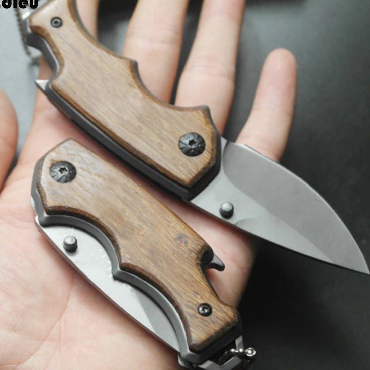 Produk Favorit  PISAU LIPAT SURVIVAL BUCK WOODEN EDIEU