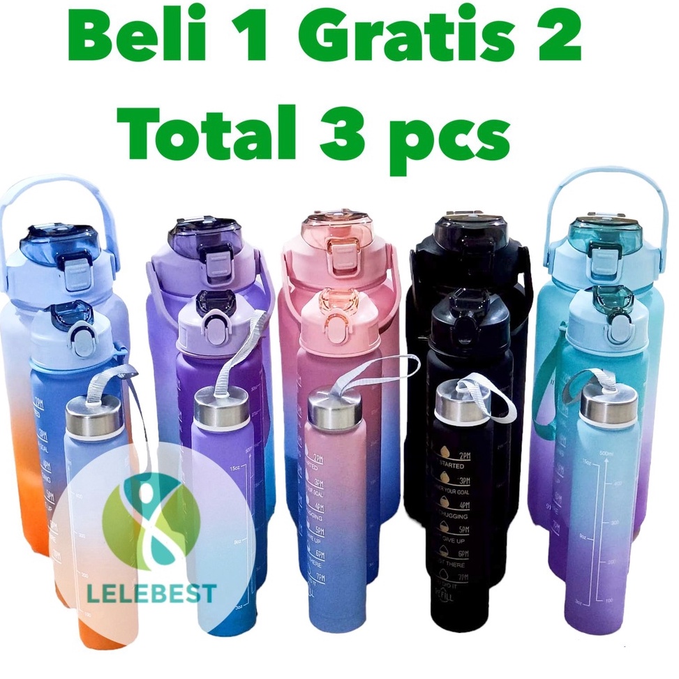 Dapatkan Segera Botol Beranak 2 Liter  1ml  5ml Botol Minum Viral 1 set
