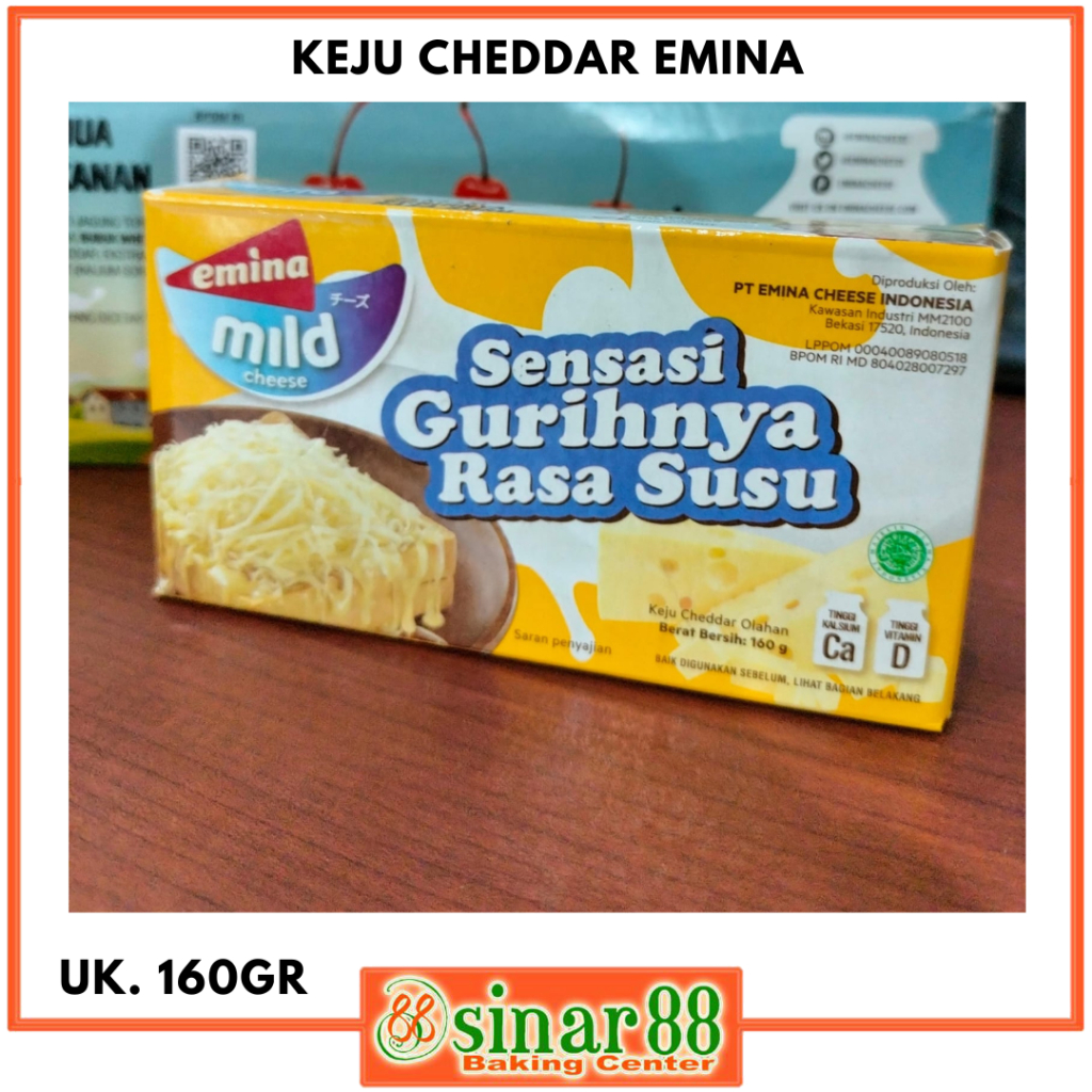 

KEJU EMINA SHRED CHEESE 160GR