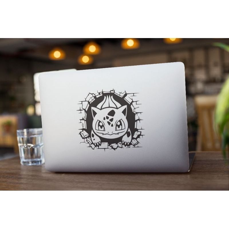 

Stiker Pokemon, Stiker Pokemon Bulbasaur, Stiker Bulbasaur, Stiker Laptop, Stiker Mobil