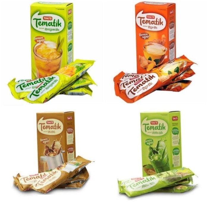 

TONG TJI Teh Instan Tematik Isi 3 Sachet / Minuman Serbuk Teh Instan Tong Tji