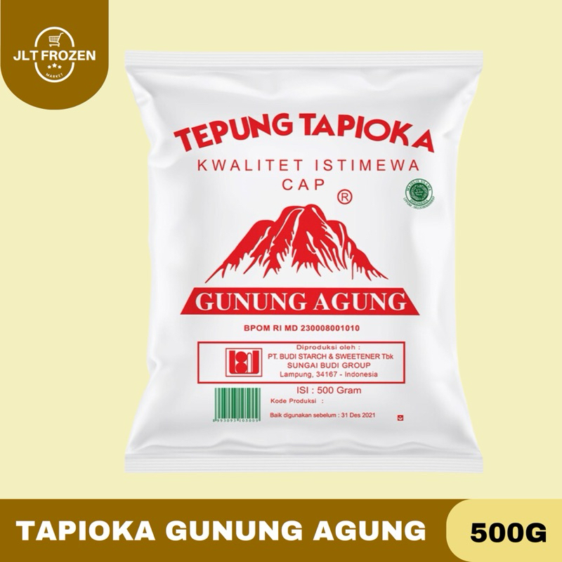 

Tepung Tapioka Gunung Agung Merah - 500g