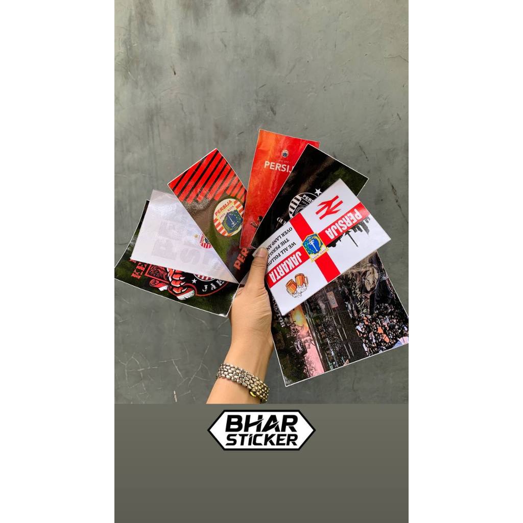 

Stiker Pack Club Bola Persija Jakarta Sticker Anti Air Murah