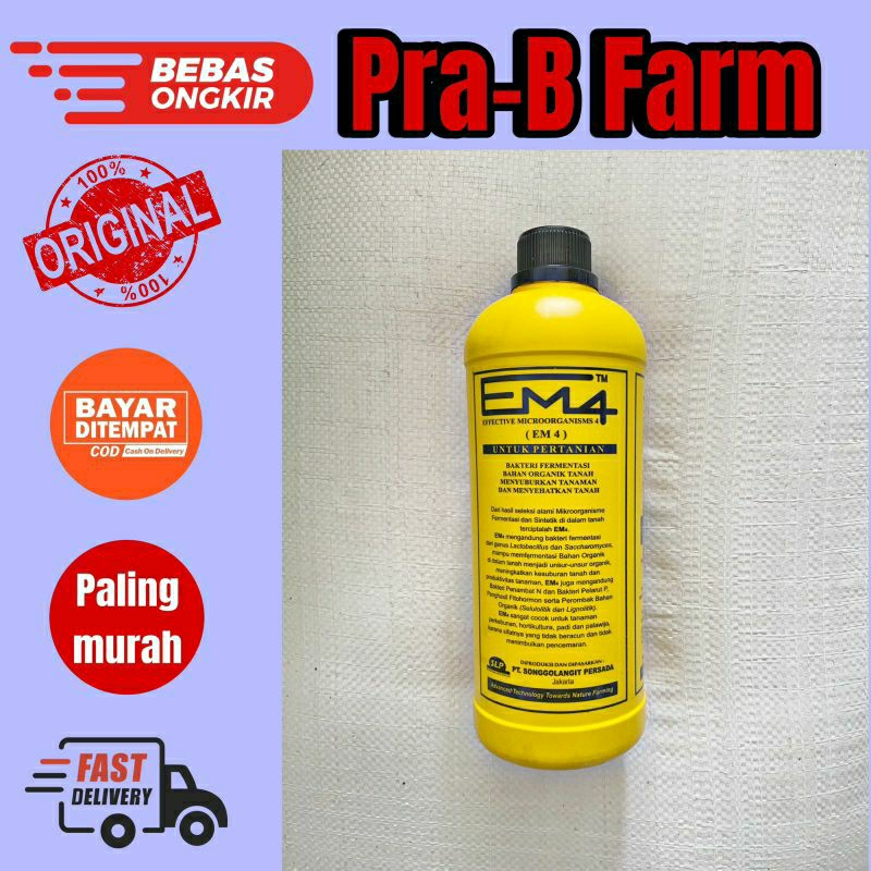 EM4 TANI EM4 PERTANIAN EM4 KUNING 1 LITER