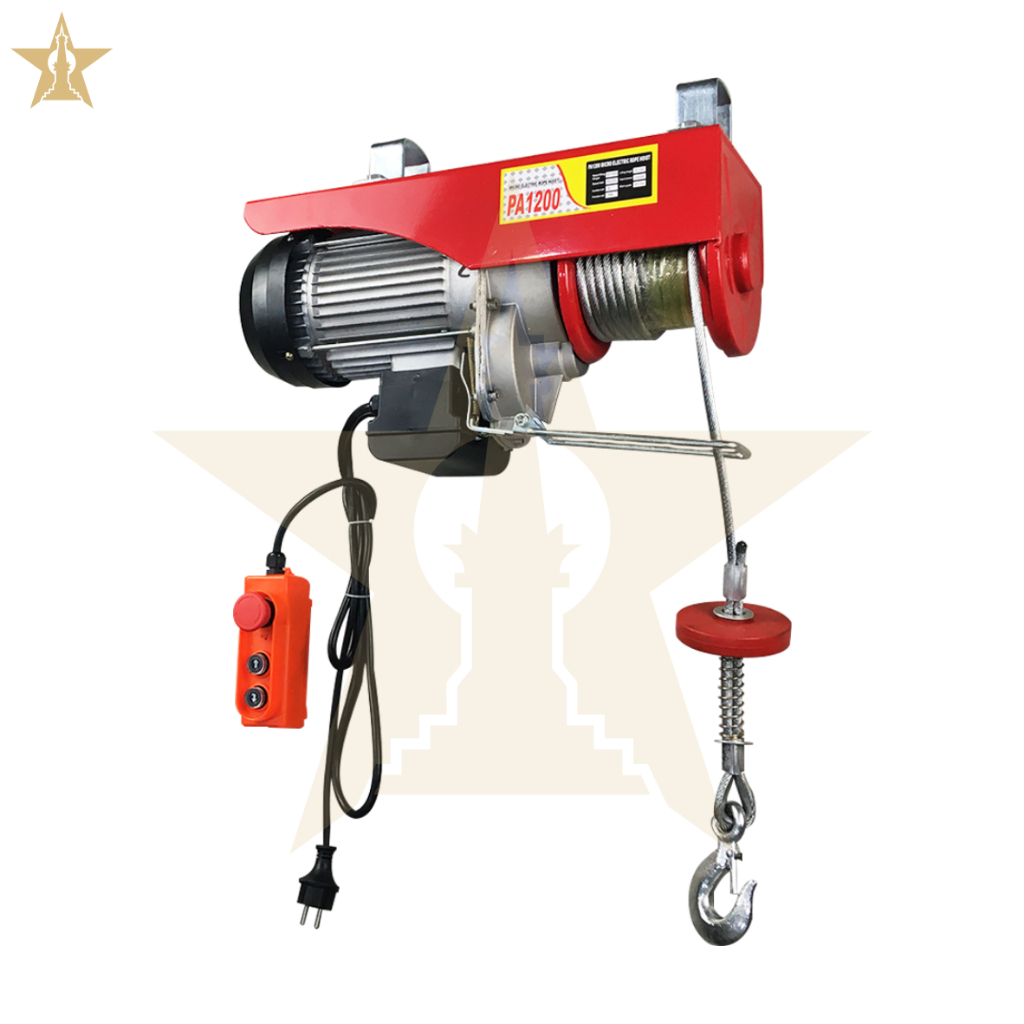 Electric Hoist MOLLAR HST600/1200 Katrol Listrik 1200Kg Elektrik