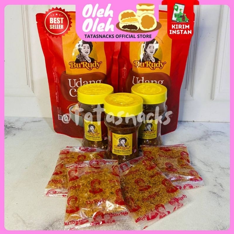 

Paket Sambal Bu Rudy F : 2 udang + 3 bawang