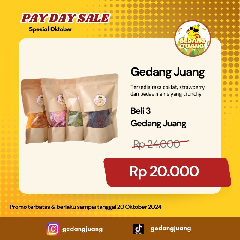

GEDANG JUANG KEMASAN POUCH