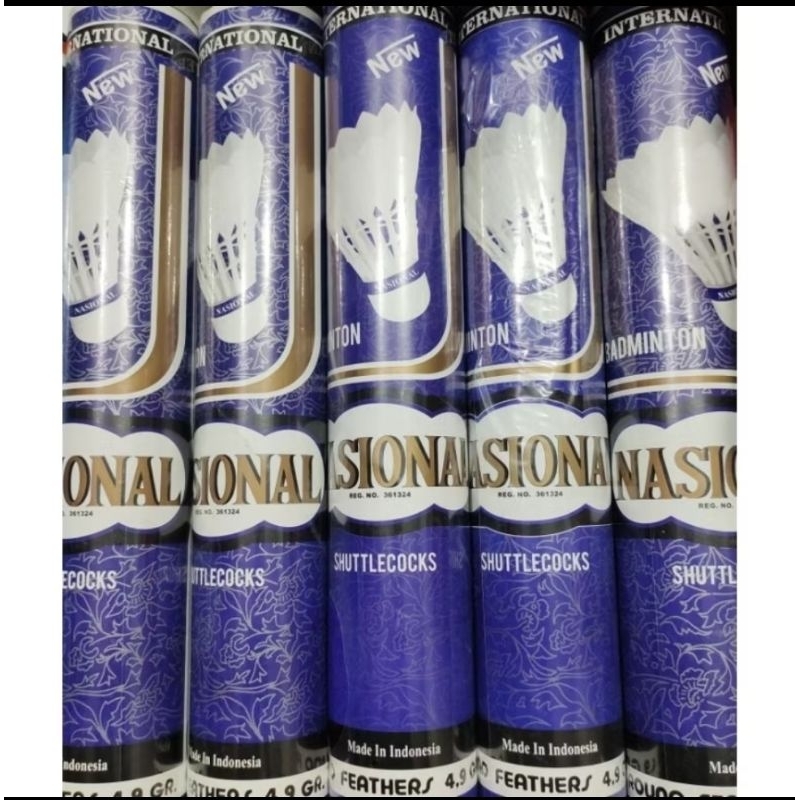 BOLA BADMINTON/NASIONAL SHUTTLECOCK/12 PCS MURAH