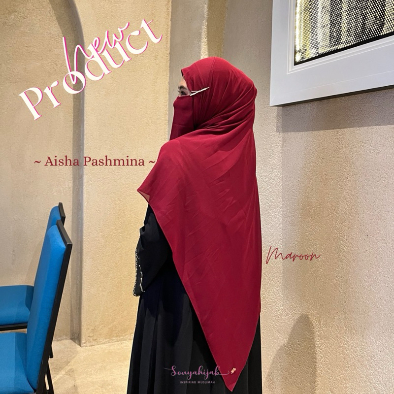 Aisha Pashmina || Pashmina set cadar