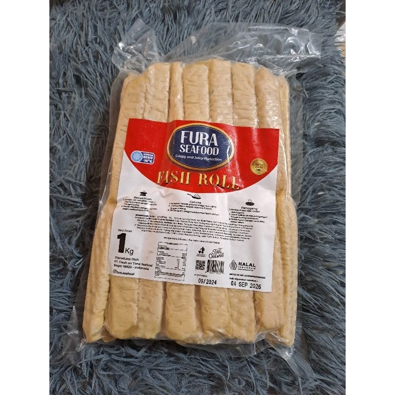 

Fish roll 1kg fura seafood / roll ikan