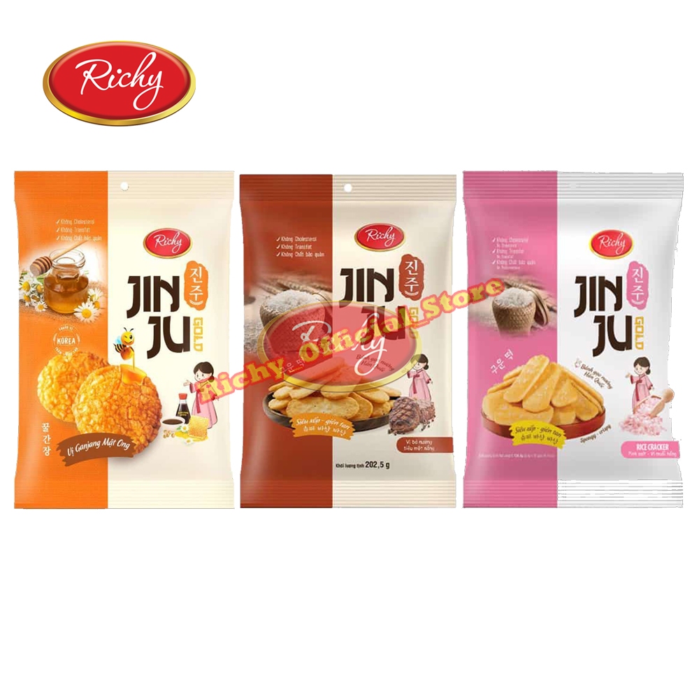 

Richy Jinju Rice Crackers 100gr - 134gr Import Vietnam