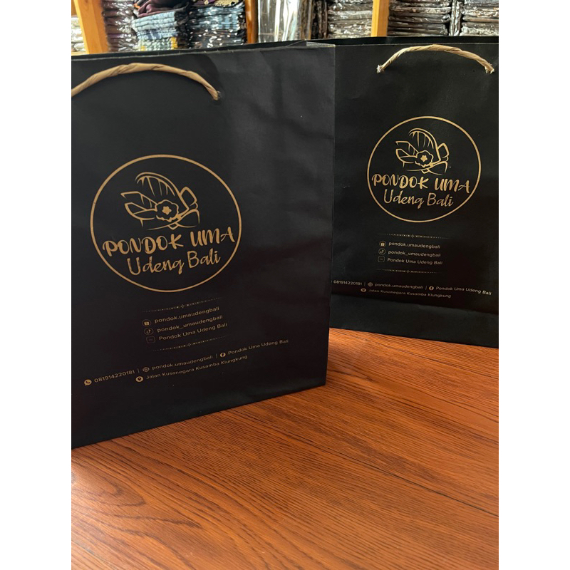 

Paperbag Pondok Uma Udeng Bali