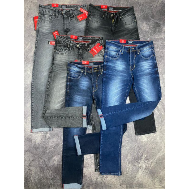 celana jeans Stret panjang selved fashion