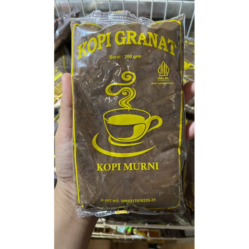 

KOPI LELET GRANAT 200gr Khas Sarang