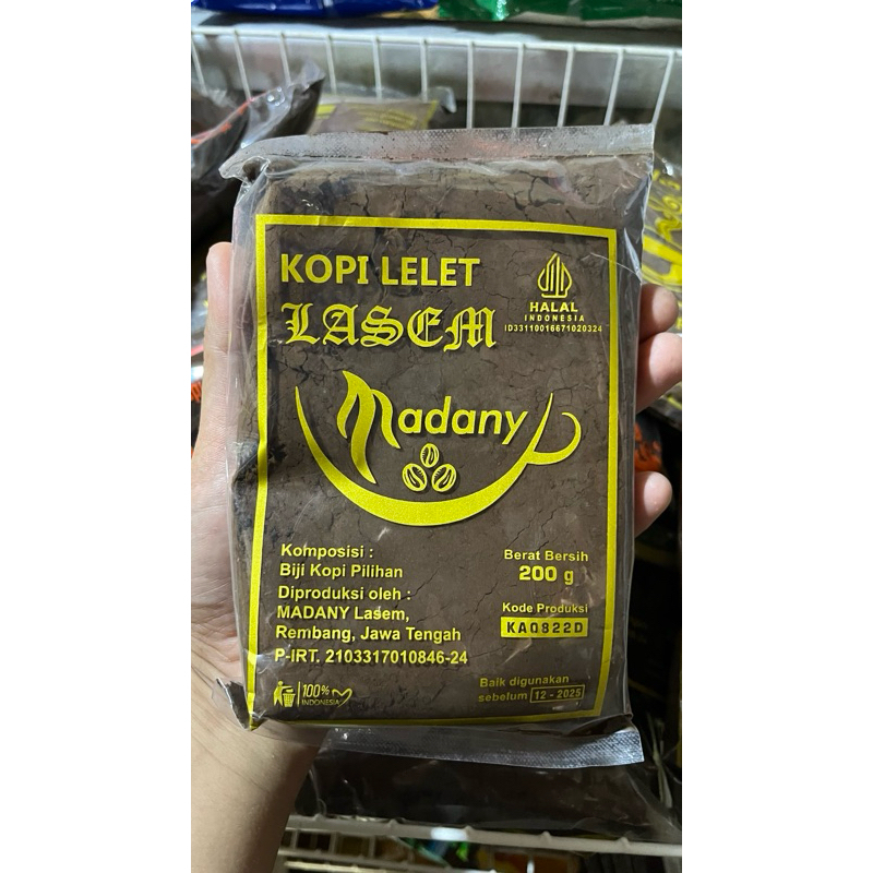 

Kopi Lelet MADANY Khas Lasem 200gr