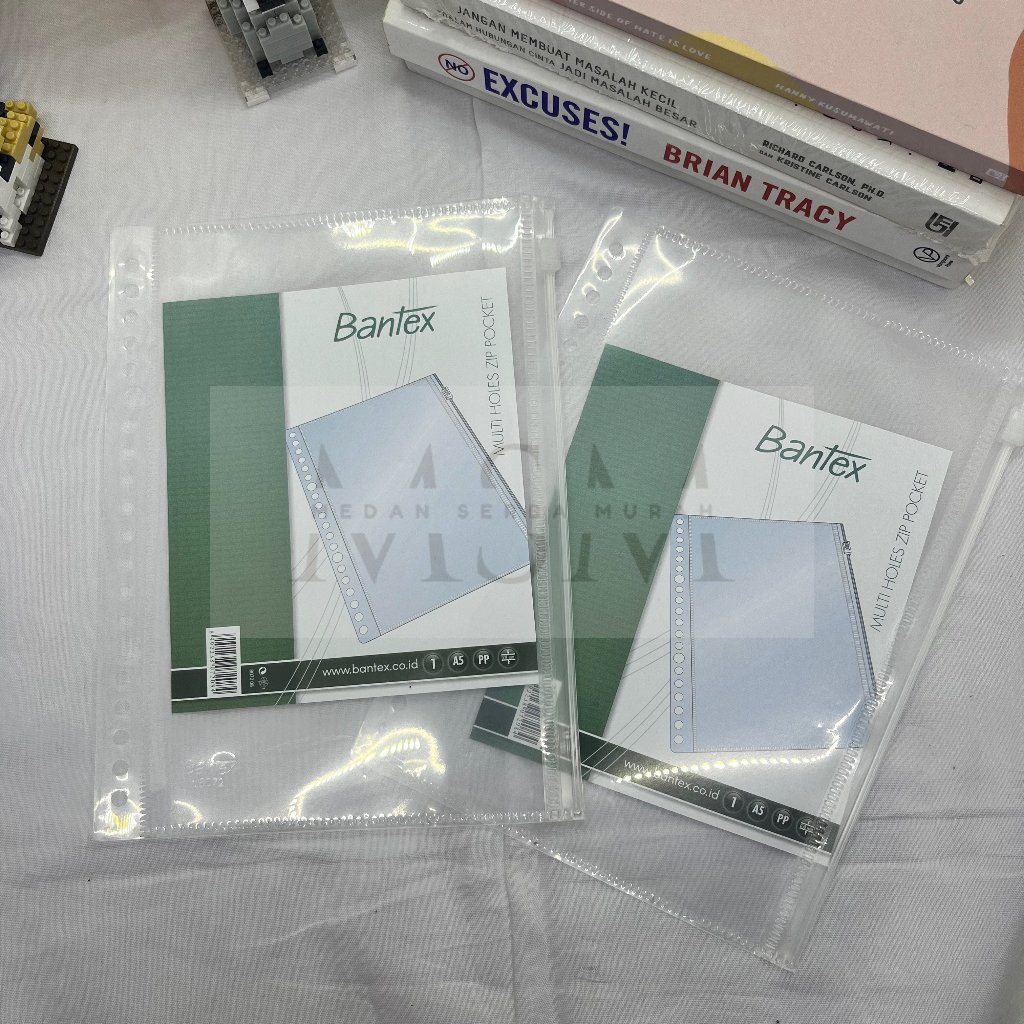 

[ MEDAN SERBA MURAH ] KANTONG ZIPPER MULTIRING A5 20 RING