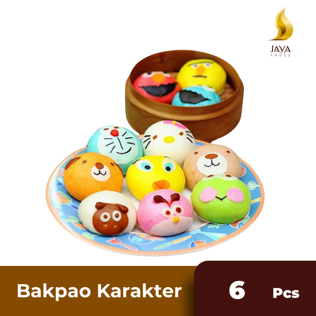 

BAKPAO KARAKTER ISI 6 PCS