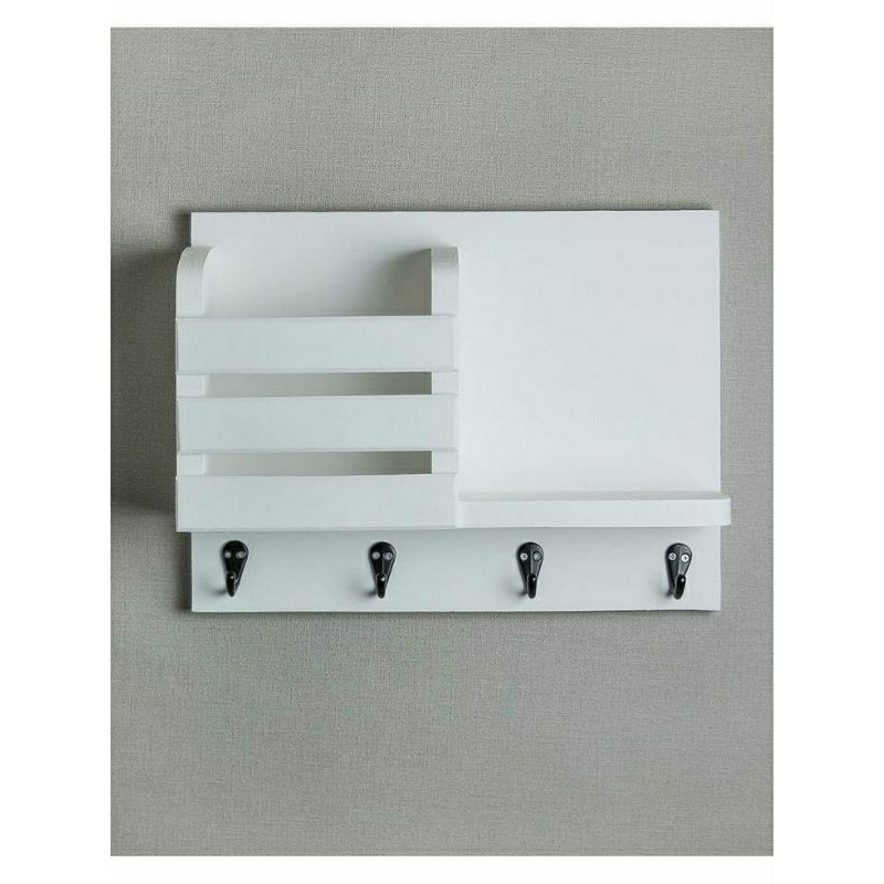 rak dinding kayu rak gantungan kunci