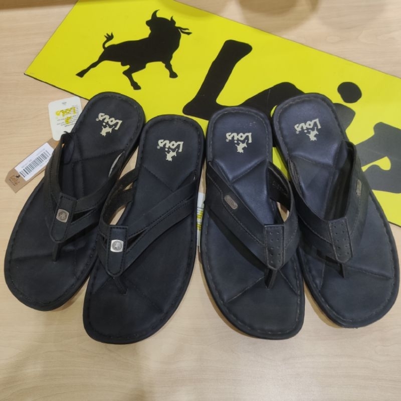 sandal pria lois 100% kulit original