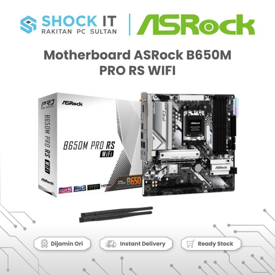 ASRock B650M Pro RS WiFi (Socket AM5)