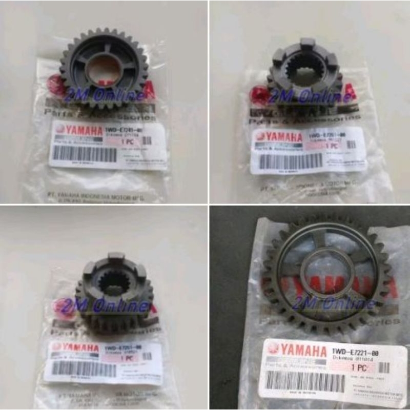 GEAR RASIO SET MT25 R25 ORIGINAL